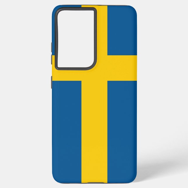 Samsung Galaxy S21 Plus Case flag of Sweden (Back)