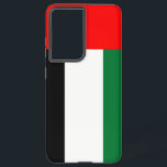 Samsung Galaxy S21 Plus Case flag of U A E<br><div class="desc">Introducing our Samsung Galaxy S21 Plus cover featuring the flag of the United Arab Emirates (UAE), designed to blend protection with a celebration of Emirati heritage! Crafted with meticulous attention to detail, this cover proudly displays the UAE flag, symbolising the unity and federation of the seven Emirates. Whether you're commuting,...</div>