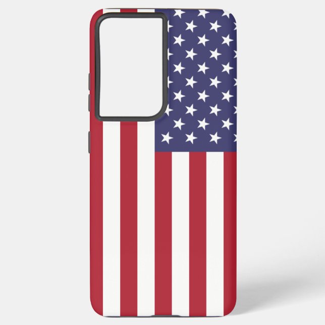 Samsung Galaxy S21 Plus Case Flag of U.S.A. (Back)
