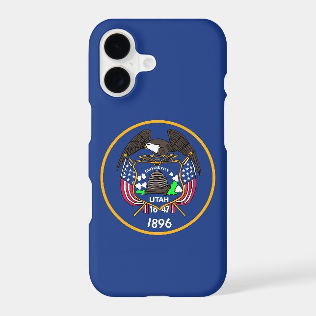 Samsung Galaxy S21 Plus Case flag of Utah (Back)