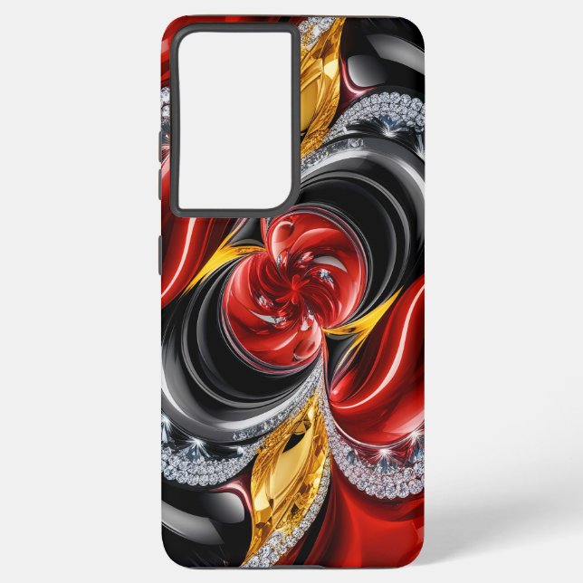 Samsung Galaxy S21 Plus Case German Colours (Back)