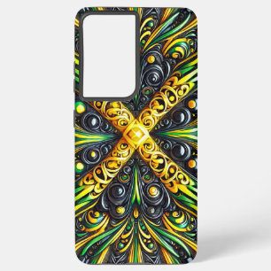 Samsung Galaxy S21 Plus Case Jamaican Colours