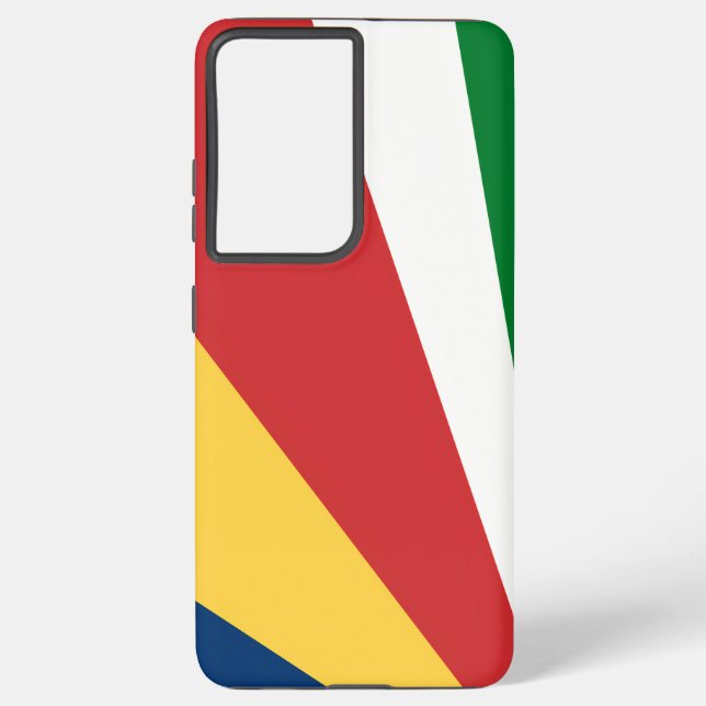 Samsung Galaxy S21 Plus Case Seychelles Colours (Back)