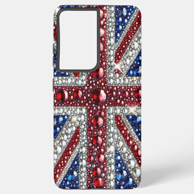 Samsung Galaxy S21 Ultra Case British Colours (Back)