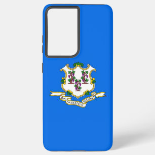 Samsung Galaxy S21 Ultra Case Flag of Connecticut