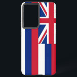 Samsung Galaxy S21 Ultra Case Flag of Hawaii<br><div class="desc">Add a vibrant touch of Hawaiian spirit to your smartphone with our exclusive Samsung Galaxy S21 Ultra cover featuring the flag of Hawaii! Crafted with meticulous attention to detail, this phone cover is more than just functional; it's a celebration of Hawaiian heritage and cultural pride. The bold design proudly showcases...</div>