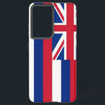 Samsung Galaxy S21 Ultra Case Flag of Hawaii<br><div class="desc">Add a vibrant touch of Hawaiian spirit to your smartphone with our exclusive Samsung Galaxy S21 Ultra cover featuring the flag of Hawaii! Crafted with meticulous attention to detail, this phone cover is more than just functional; it's a celebration of Hawaiian heritage and cultural pride. The bold design proudly showcases...</div>