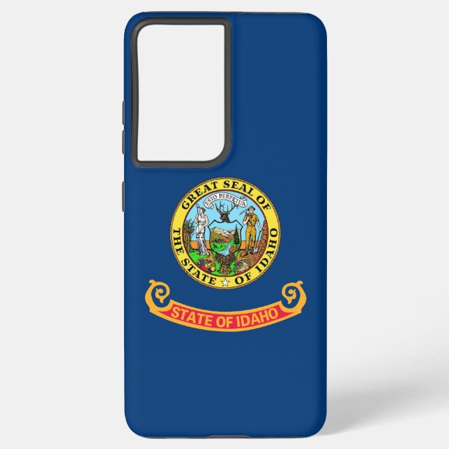 Samsung Galaxy S21 Ultra Case Flag of Idaho (Back)