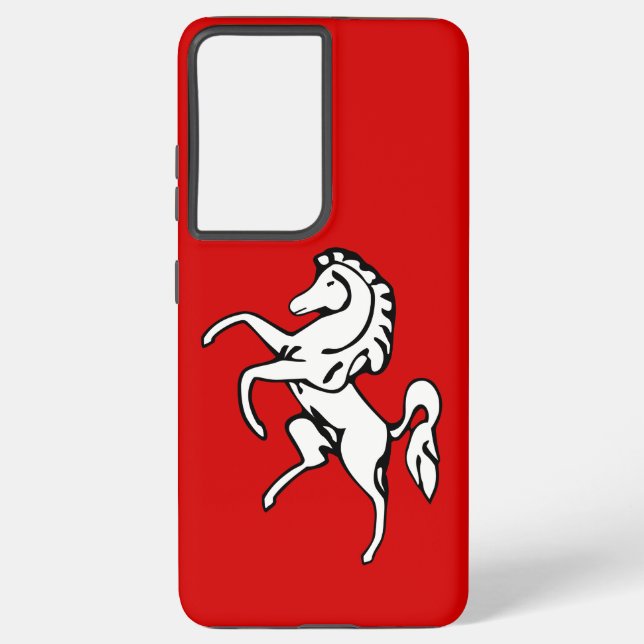 Samsung Galaxy S21 Ultra Case, Kent County flag Samsung Galaxy S21 Ultra Case (Back)