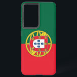 Samsung Galaxy S21 Ultra Case Portugal flag<br><div class="desc">Transform your Samsung Galaxy S21 Ultra into a celebration of Portuguese heritage with our exclusive cover featuring the flag of Portugal! Crafted with precision and pride, this phone cover boldly showcases the iconic colours and emblem of the Portuguese flag, symbolising the nation's rich history and cultural identity. Whether you're attending...</div>