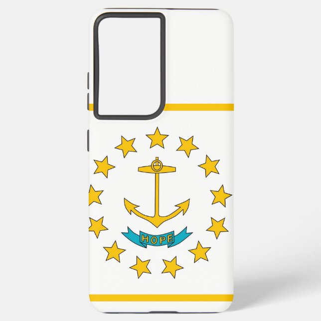 Samsung Galaxy S21 Ultra Case Rhode Island (Back)