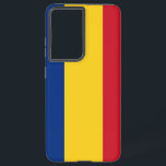 Samsung Galaxy S21 Ultra Case Romania flag<br><div class="desc">Add a vibrant touch of Romanian spirit to your phone accessories with our exclusive Samsung Galaxy S21 Ultra cover featuring the flag of Romania! Crafted with meticulous attention to detail, this phone cover is more than just functional; it's a celebration of Romanian heritage and cultural pride. The design proudly showcases...</div>