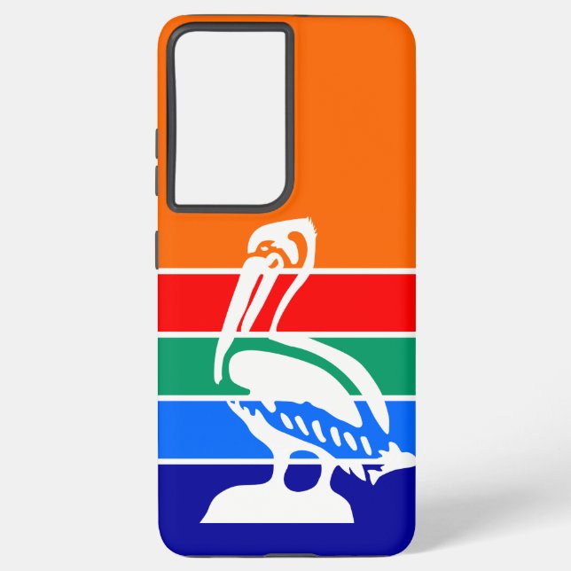 Samsung Galaxy S21 Ultra Case, St. Petersburg flag Samsung Galaxy S21 Ultra Case (Back)