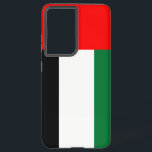 Samsung Galaxy S21 Ultra Case U A E flag<br><div class="desc">Introducing our Samsung Galaxy S21 Ultra case featuring the flag of the United Arab Emirates (UAE), designed to blend protection with a celebration of Emirati heritage! Crafted with meticulous attention to detail, this case proudly displays the UAE flag, which symbolises the unity and federation of the seven Emirates. Whether you're...</div>