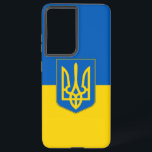 Samsung Galaxy S21 Ultra Case Ukraine flag<br><div class="desc">Introducing our Samsung Galaxy S21 Ultra cover featuring the flag of Ukraine, designed to blend protection with a celebration of Ukrainian heritage! Crafted with meticulous attention to detail, this cover proudly displays the vibrant yellow and blue colours of the Ukrainian flag, symbolising independence, unity, and national pride. Whether you're commuting,...</div>