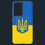 Samsung Galaxy S21 Ultra Case Ukraine flag<br><div class="desc">Introducing our Samsung Galaxy S21 Ultra cover featuring the flag of Ukraine, designed to blend protection with a celebration of Ukrainian heritage! Crafted with meticulous attention to detail, this cover proudly displays the vibrant yellow and blue colours of the Ukrainian flag, symbolising independence, unity, and national pride. Whether you're commuting,...</div>