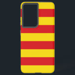 Samsung Galaxy S21 Ultra Case with Catalonia flag<br><div class="desc">Add a touch of Catalonian pride to your everyday essentials with our exclusive Samsung Galaxy S21 Ultra case featuring the flag of Catalonia! Crafted with meticulous attention to detail, this phone case is more than just a functional item; it’s a celebration of Catalonia’s heritage and cultural pride. The vibrant design...</div>