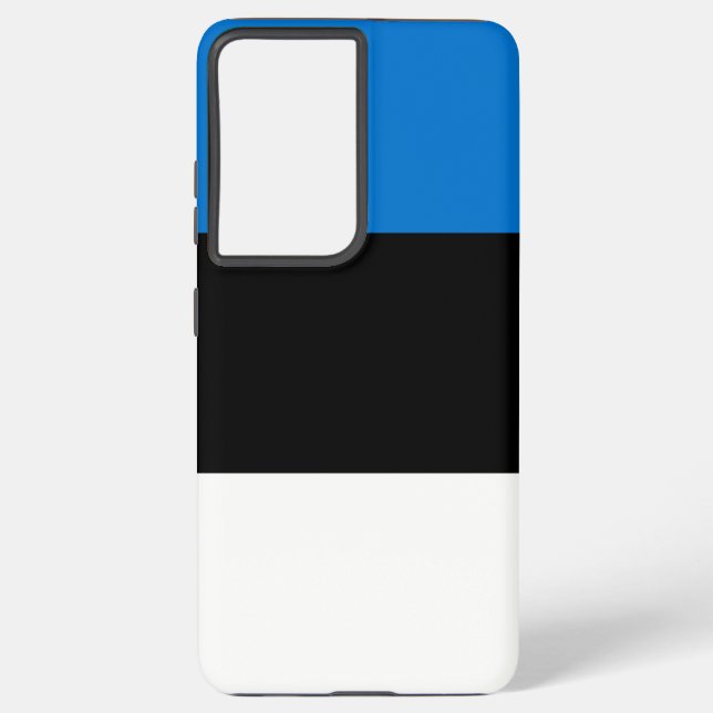 Samsung Galaxy S21 Ultra Case with Estonia flag (Back)