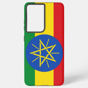 Samsung Galaxy S21 Ultra Case with Ethiopia flag