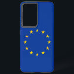 Samsung Galaxy S21 Ultra Case with Europe flag<br><div class="desc">Add a vibrant touch of European spirit to your Samsung Galaxy S21 Ultra with our exclusive phone cover featuring the flag of the European Union! Crafted with meticulous attention to detail, this phone cover is more than just functional; it's a celebration of European heritage and unity. The bold design proudly...</div>