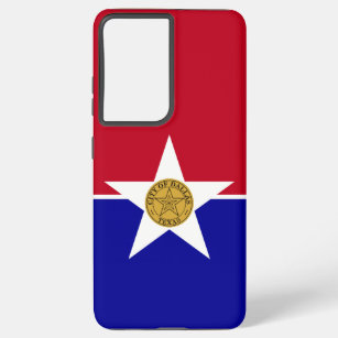Samsung Galaxy S21 Ultra Case with flag of Dallas