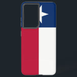 Samsung Galaxy S21 Ultra Case with flag of Texas<br><div class="desc">Enhance your Samsung Galaxy S21 Ultra with our exclusive phone cover proudly featuring the flag of Texas! Crafted with meticulous attention to detail, this phone cover goes beyond mere protection; it celebrates Texan heritage and cultural pride. The bold design prominently displays the iconic Lone Star flag, symbolising the state's rich...</div>