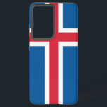 Samsung Galaxy S21 Ultra Case with Iceland flag<br><div class="desc">Protect your Samsung Galaxy S21 Ultra with this sleek and durable case featuring the flag of Iceland! Designed for both style and functionality, this phone case proudly displays the striking Icelandic flag, allowing you to showcase your national pride wherever you go. Its lightweight yet sturdy construction offers reliable protection against...</div>
