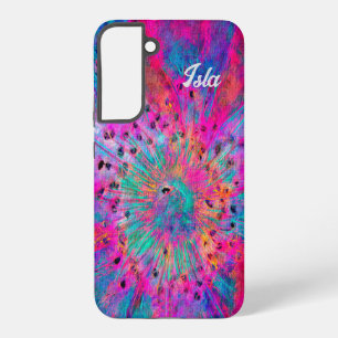Samsung Galaxy S22 Case Abstract Flower