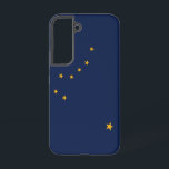 Samsung Galaxy S22 Case Flag of  Alaska, U.S.<br><div class="desc">Add a vibrant touch of Alaskan spirit to your Samsung Galaxy S22 with our exclusive phone cover featuring the flag of Alaska! Crafted with meticulous attention to detail, this phone cover is more than just functional; it's a celebration of Alaskan heritage and cultural pride. The bold design proudly showcases the...</div>