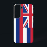 Samsung Galaxy S22 Case Flag of Hawaii<br><div class="desc">Add a vibrant touch of Hawaiian spirit to your smartphone with our exclusive Samsung Galaxy S22 cover featuring the flag of Hawaii! Crafted with meticulous attention to detail, this phone cover is more than just functional; it's a celebration of Hawaiian heritage and cultural pride. The bold design proudly showcases the...</div>