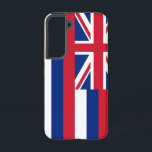 Samsung Galaxy S22 Case Flag of Hawaii<br><div class="desc">Add a vibrant touch of Hawaiian spirit to your smartphone with our exclusive Samsung Galaxy S22 cover featuring the flag of Hawaii! Crafted with meticulous attention to detail, this phone cover is more than just functional; it's a celebration of Hawaiian heritage and cultural pride. The bold design proudly showcases the...</div>