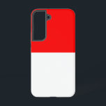 Samsung Galaxy S22 Case Flag of Indonesia<br><div class="desc">Add a bold statement of Indonesian pride to your tech collection with our exclusive Samsung Galaxy S22 case featuring the flag of Indonesia! Crafted with meticulous attention to detail, this case is more than just a protective accessory; it’s a celebration of Indonesia’s heritage and cultural pride. The vibrant design prominently...</div>