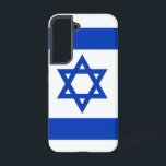 Samsung Galaxy S22 Case Flag of Israel<br><div class="desc">Add a touch of Israeli pride to your Samsung Galaxy S22 with our exclusive cover featuring the flag of Israel! Crafted with meticulous attention to detail, this cover is more than just a protective accessory; it's a celebration of Israeli heritage and cultural richness. The design proudly showcases the iconic blue...</div>