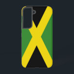 Samsung Galaxy S22 Case Flag of Jamaica<br><div class="desc">Add a vibrant touch of Jamaican pride to your Samsung Galaxy S22 with our exclusive cover featuring the flag of Jamaica! Crafted with meticulous attention to detail, this cover is more than just a protective accessory; it's a celebration of Jamaican culture and heritage. The bold design proudly showcases the iconic...</div>