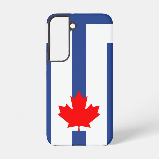Samsung Galaxy S22 Case Flag of Ottawa, Canada (Back)