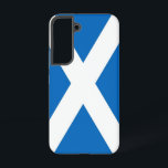 Samsung Galaxy S22 Case Flag of Scotland<br><div class="desc">Introducing our Samsung Galaxy S22 case featuring the flag of Scotland, designed to blend protection with a touch of Scottish pride! Crafted with meticulous attention to detail, this case celebrates Scotland's rich cultural heritage. The design prominently features the iconic blue background with the white Saint Andrew's cross, symbolising the nation's...</div>