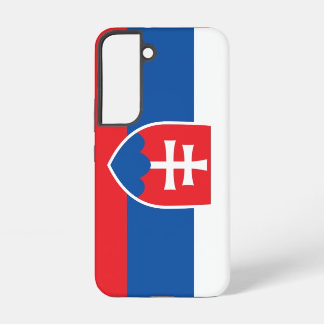 Samsung Galaxy S22 Case Flag of Slovakia (Back)