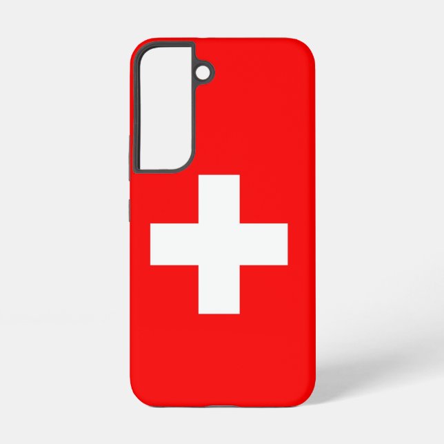 Samsung Galaxy S22 Case Flag of Switzerland (Back)