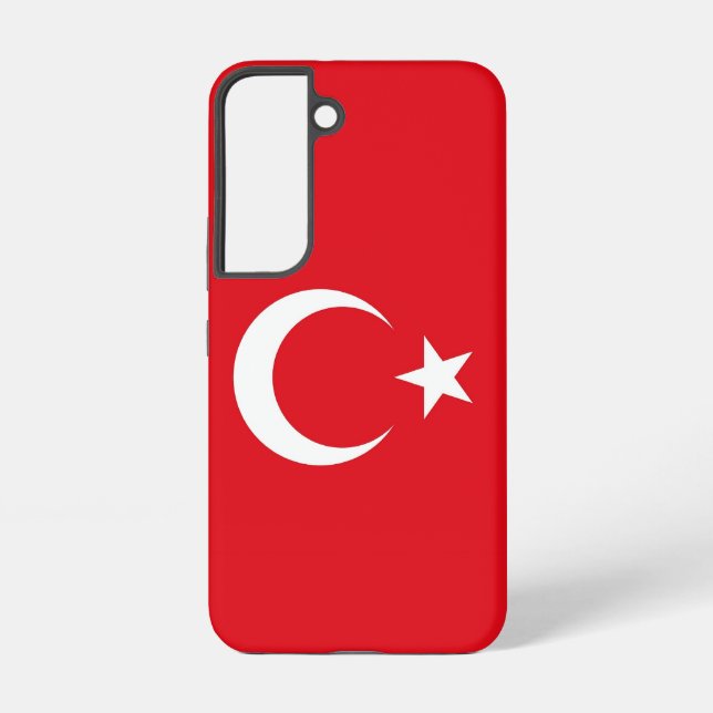 Samsung Galaxy S22 Case Flag of Turkey (Back)
