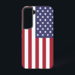 Samsung Galaxy S22 Case Flag of U.S.A.<br><div class="desc">Transform your Samsung Galaxy S22 into a symbol of American pride with our exclusive phone cover featuring the flag of the United States! Crafted with meticulous attention to detail, this phone cover is more than just a protective accessory; it's a celebration of American heritage and cultural unity. The iconic design...</div>