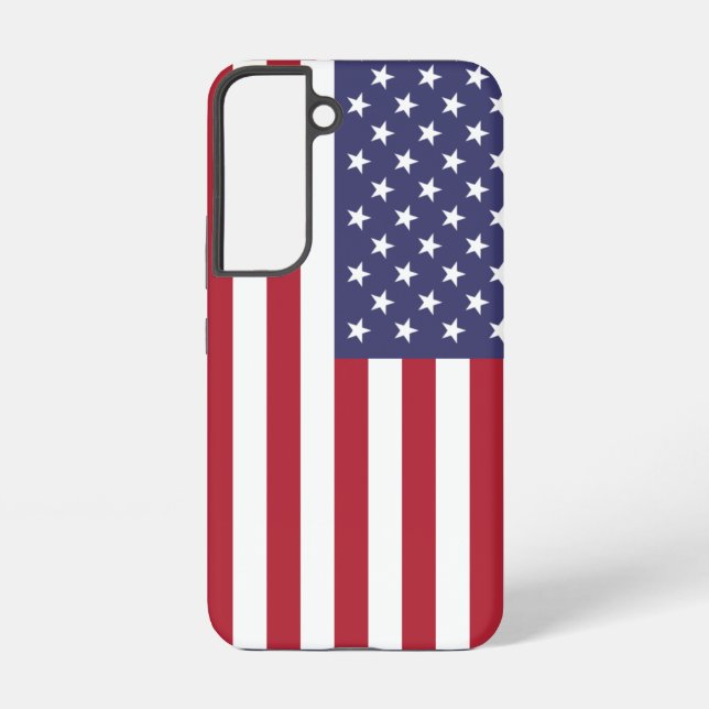 Samsung Galaxy S22 Case Flag of U.S.A. (Back)