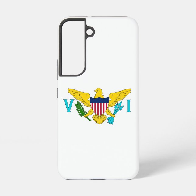 Samsung Galaxy S22 Case Flag of Virgin Islands (Back)