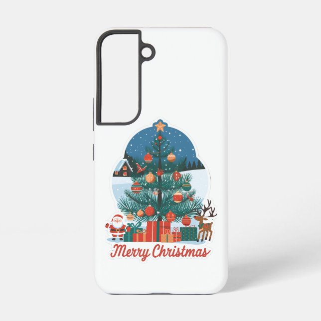 Samsung Galaxy S22 Merry Christmas Cases (Back)