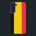 Samsung Galaxy S22 Plus Case Flag of Belgium<br><div class="desc">Transform your Samsung Galaxy S22 Plus with our exclusive phone cover featuring the flag of Belgium! Crafted with meticulous attention to detail, this phone cover proudly showcases the iconic design of the Belgian flag. The flag features three vertical stripes in black, yellow, and red. Whether you're celebrating Belgian heritage, showing...</div>