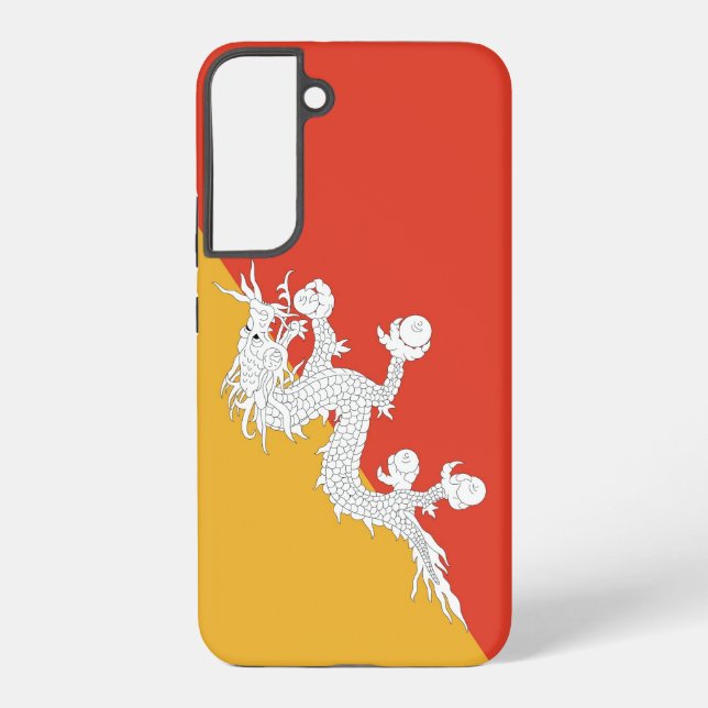 Samsung Galaxy S22 Plus Case Flag of Bhutan (Back)