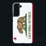 Samsung Galaxy S22 Plus Case Flag of California<br><div class="desc">Add a vibrant touch of California spirit to your phone with our exclusive Samsung Galaxy S22 Plus cover featuring the flag of California! Crafted with meticulous attention to detail, this phone cover is more than just functional; it's a celebration of California's rich history and cultural pride. The bold design proudly...</div>