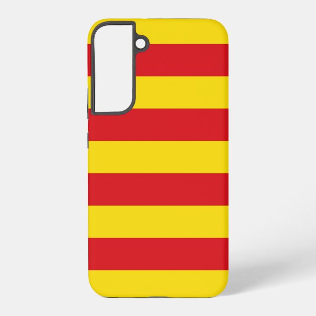 Samsung Galaxy S22 Plus Case Flag of Catalonia (Back)