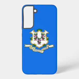 Samsung Galaxy S22 Plus Case Flag of Connecticut