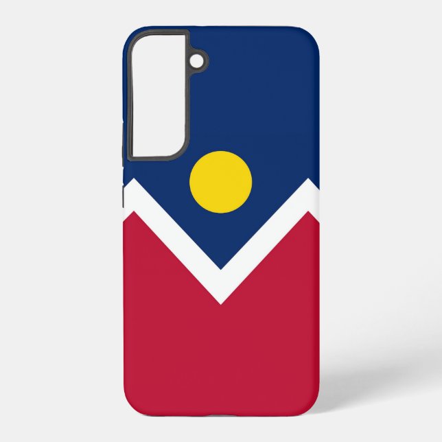 Samsung Galaxy S22 Plus Case Flag of Denver (Back)