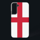 Samsung Galaxy S22 Plus Case Flag of England<br><div class="desc">Introducing our Samsung Galaxy S22 Plus case featuring the flag of England, designed to blend protection with a celebration of English heritage! Crafted with meticulous attention to detail, this case proudly displays the iconic St. George's Cross on a white background, symbolising England's history, tradition, and national pride. Whether you're commuting,...</div>